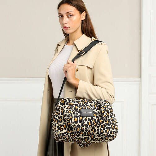 Guess Zwarte schoudertas met gouden details Black Dames