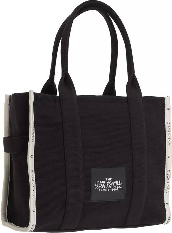 Marc Jacobs Deluxe Geweven Jacquard Grote Tote Black Dames