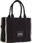 Marc Jacobs Deluxe Geweven Jacquard Grote Tote Black Dames - Thumbnail 1