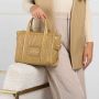 Marc Jacobs Totes The Shiny Crinkle Mini Tote Bag in light brown - Thumbnail 1