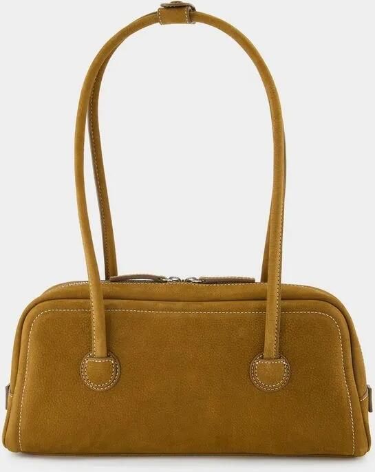 MARGE SHERWOOD Hobo bags Soft Baguette Shoulder Bag Leather Brown in bruin