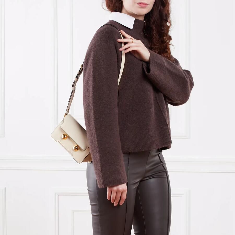 Marni Stijlvolle Winkel Tas voor Dagelijks Gebruik Beige Dames - Foto 5