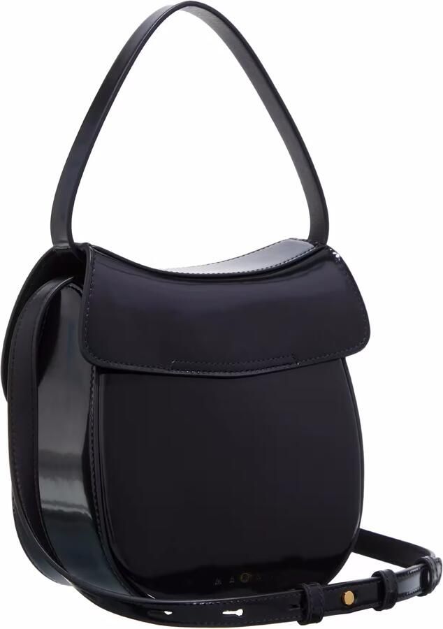 Marni Crossbody bags Saddle Bag in zwart