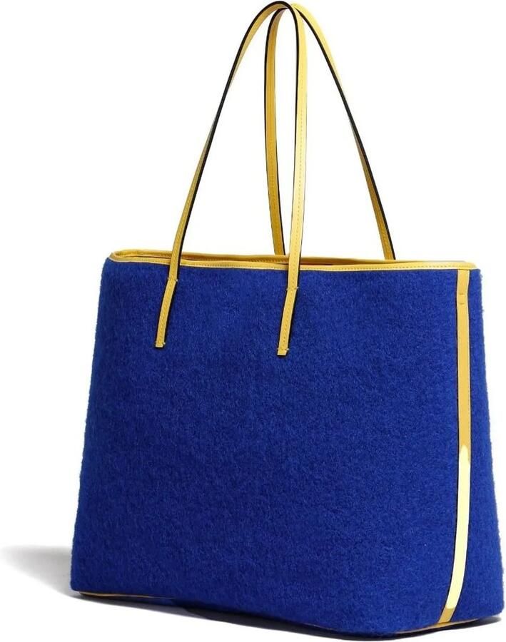 Marni Shoppers & Totes Janus Reversible Tote Bag in blauw