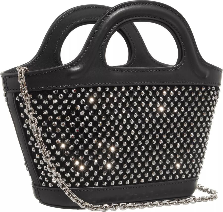Marni Tropicalia Micro Schoudertas Kristalversiering Black Dames - Foto 1