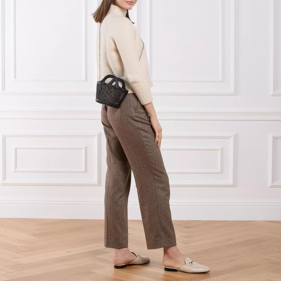 Marni Tropicalia Micro Schoudertas Kristalversiering Black Dames - Foto 3