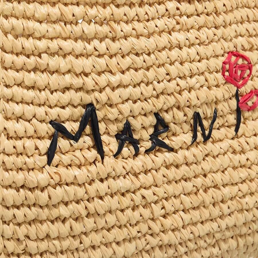 Marni Stijlvolle Tote Tas voor Winkelen Beige Dames - Foto 2