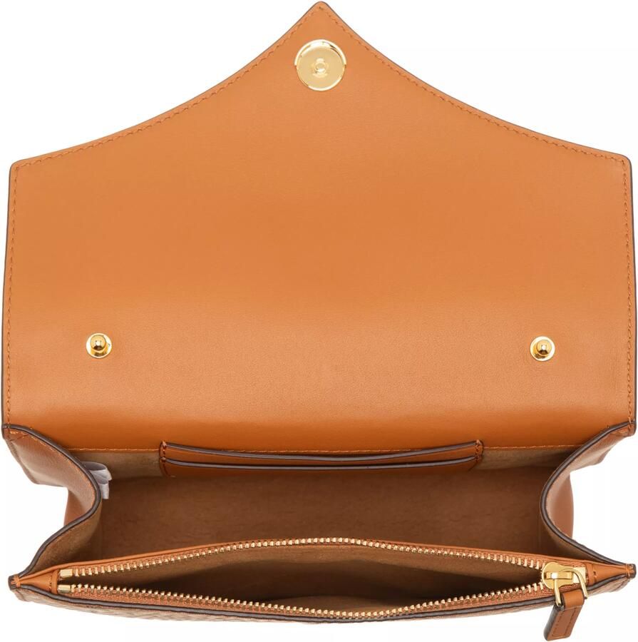 MCM Diamond Schoudertas in Visetos Leder Mix Brown Dames - Foto 3