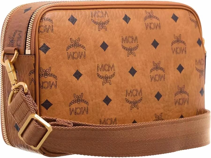 MCM Crossbody bags Diamond Crossbody Small in cognac