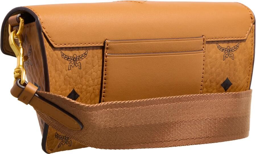 MCM Pochettes Diamond Vi L Mix Flat Pouch Ff One Size in cognac