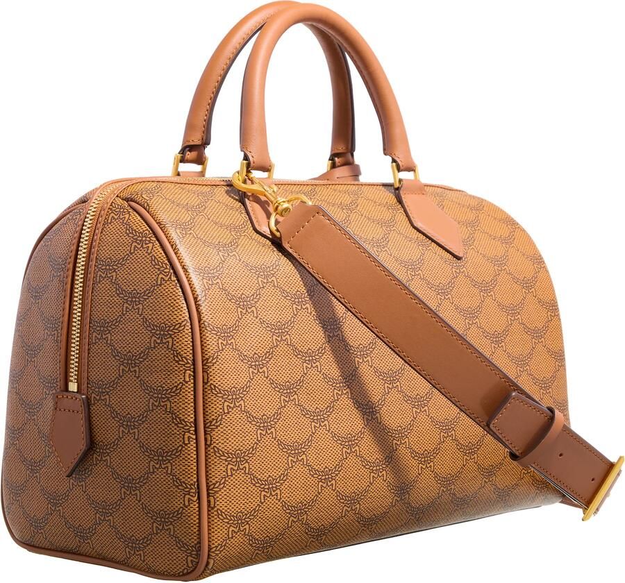 MCM Schoudertas met Visetos-print Brown