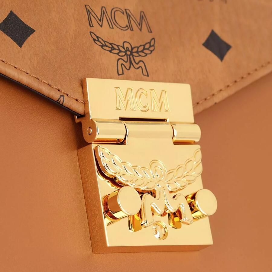 MCM Satchels Tracy Vi Satchel Sml Co One Size in cognac - Foto 2