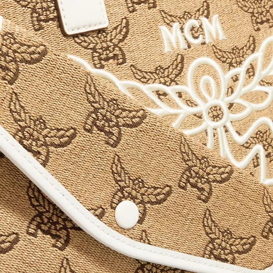 MCM Shoppers Himmel Oth Shopper Med In One Size in beige