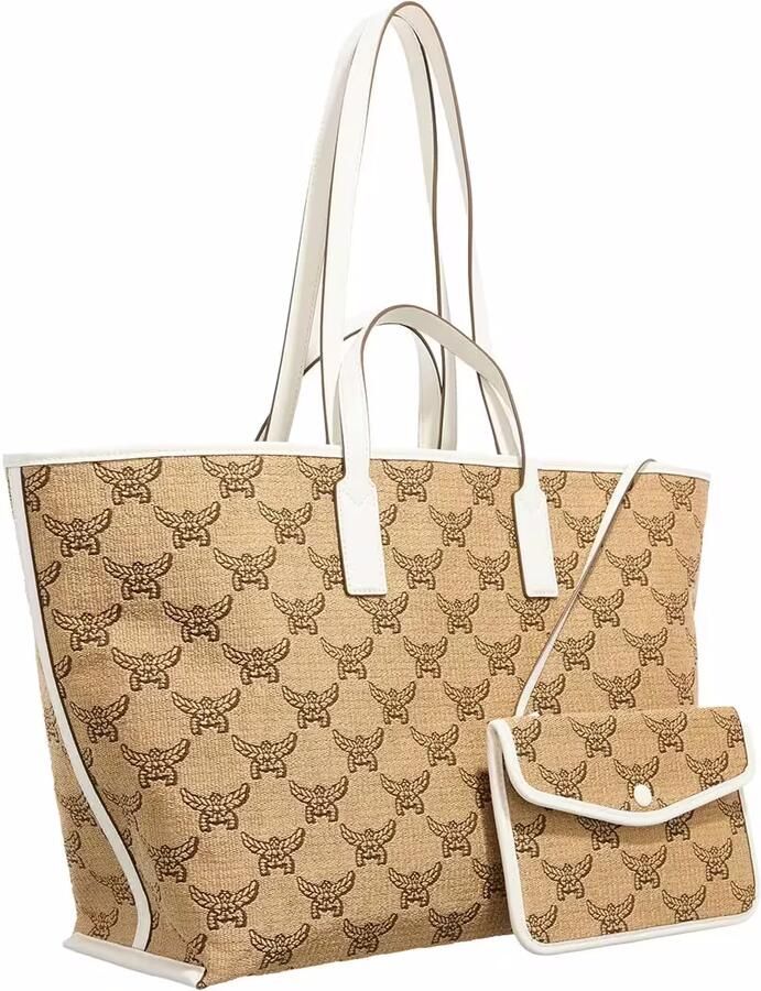 MCM Shoppers Himmel Oth Shopper Med In One Size in beige - Foto 4