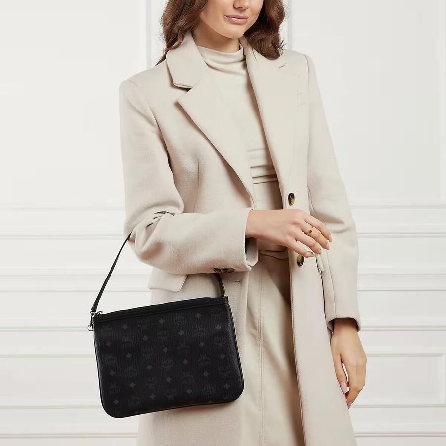 MCM Shoppers Liz Vi Shopper Med Bk One Size in zwart - Foto 2