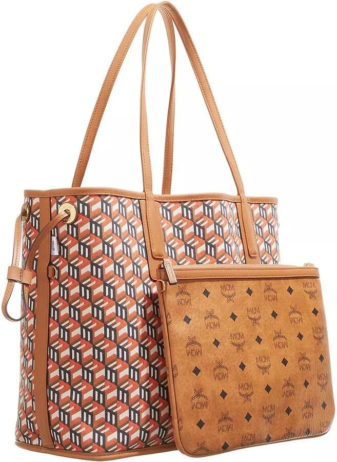 MCM Shoppers Liz Vi Shopper Med Co One Size in cognac - Foto 4