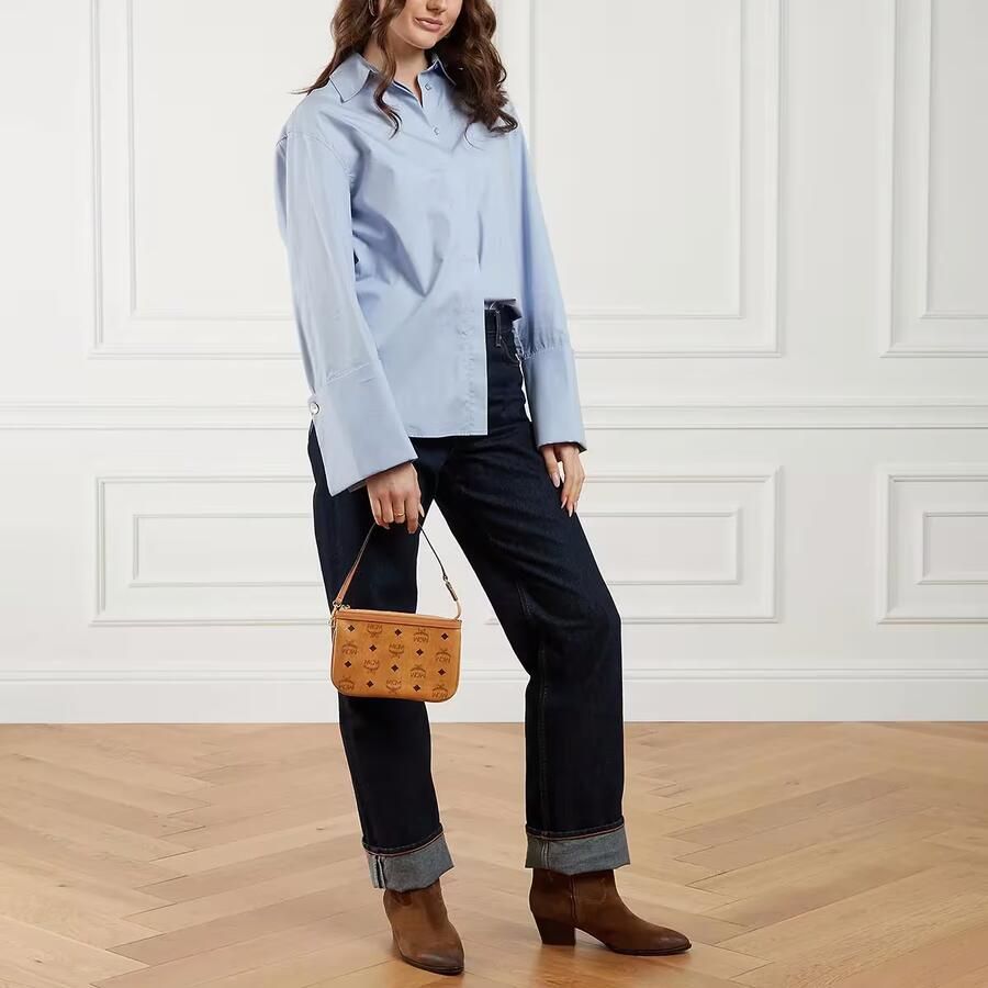 MCM Shoppers Liz Vi Shopper Sml Co One Size in cognac - Foto 4