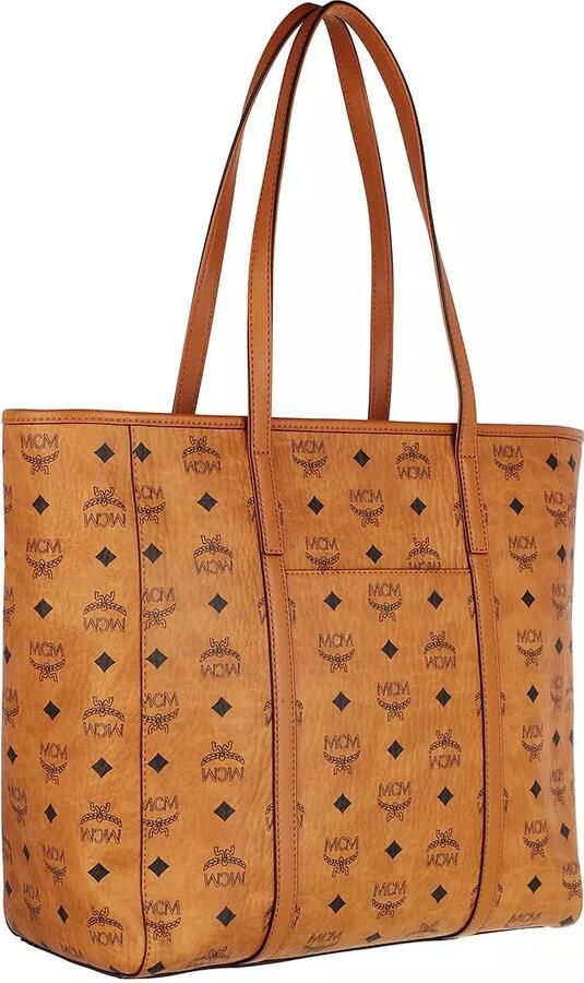 MCM Shoppers Toni Vi Shopper Med Co One Size in cognac