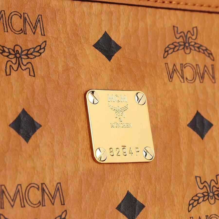 MCM Shoppers Toni Vi Shopper Med Co One Size in cognac - Foto 2
