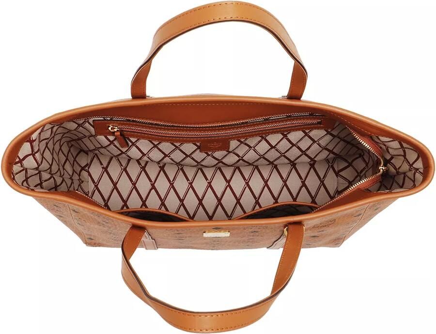 MCM Shoppers Toni Vi Shopper Med Co One Size in cognac - Foto 4