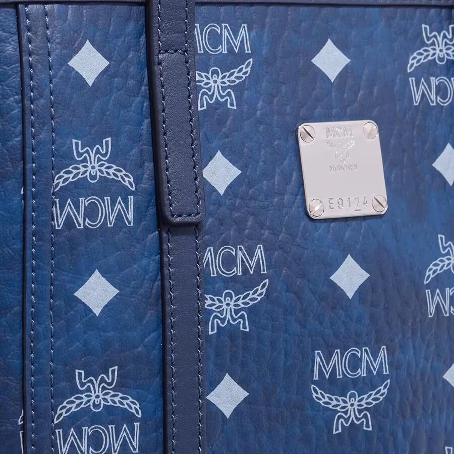 MCM Shoppers Toni Vi Shopper Mni 1F One Size in blauw