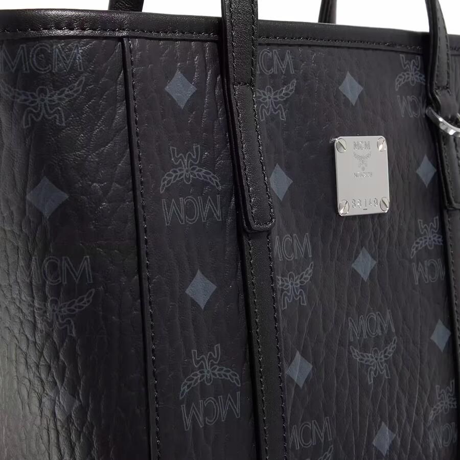 MCM Shoppers Toni Vi Shopper Mni Bk One Size in zwart - Foto 2