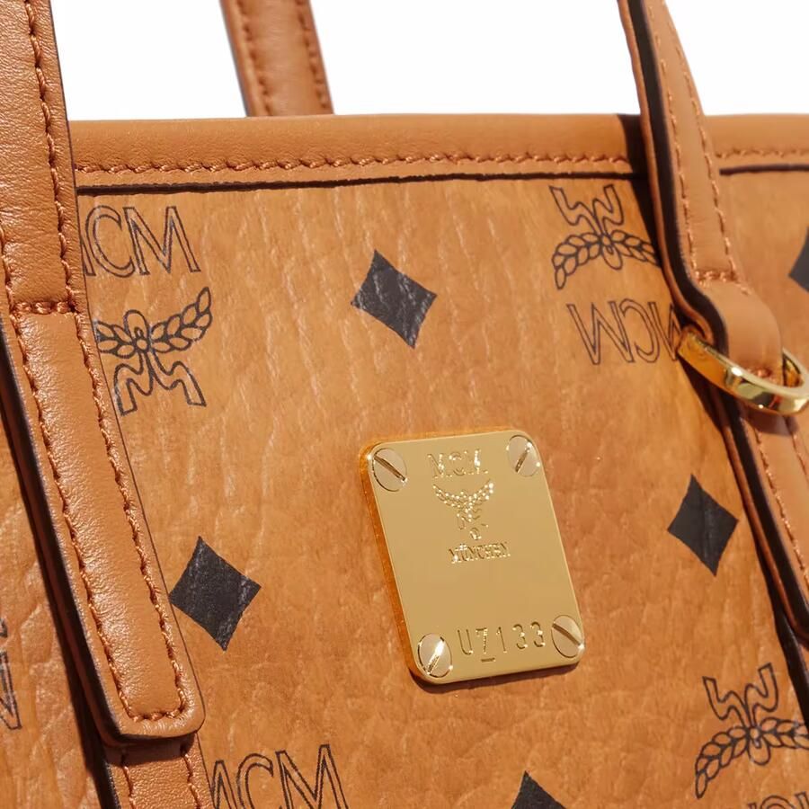 MCM Shoppers Toni Vi Shopper Mni Co One Size in cognac - Foto 2