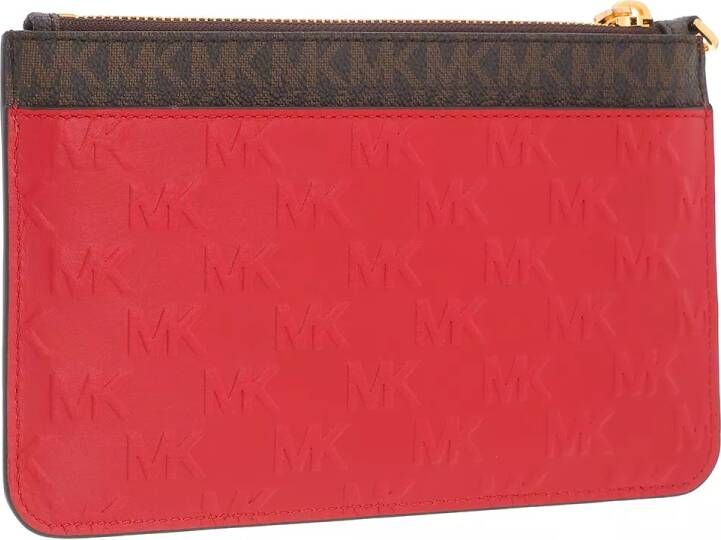 Michael Kors Clutches Medium Tz Wristlet in rood