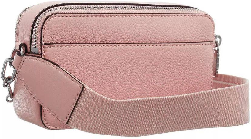 Michael Kors Crossbody bags Jet Set Small Double Zip Camera Chain Crossbody in poeder roze