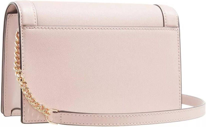 Michael Kors Crossbody bags Lg Fullflp Chn Xbody in poeder roze