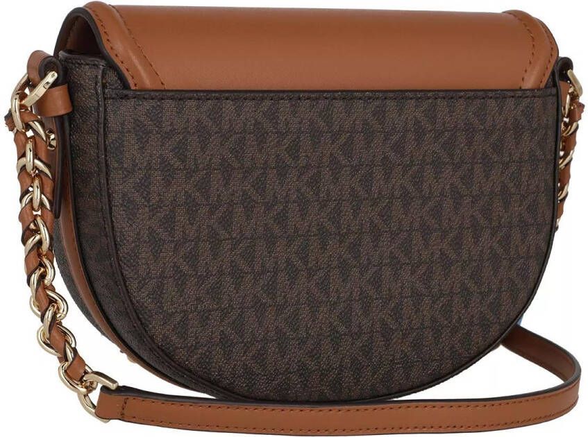 Michael Kors Crossbody bags Medium Hlf Dome Chn Xbdy in brown