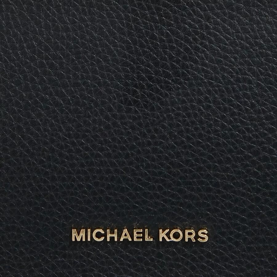 Michael Kors Leren Crossbody Tas met Gouden Hardware Black Dames - Foto 4