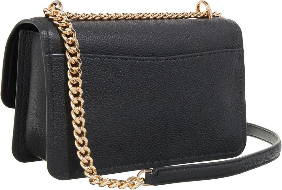 Michael Kors Leren Crossbody Tas met Kettingband Black Dames - Foto 4