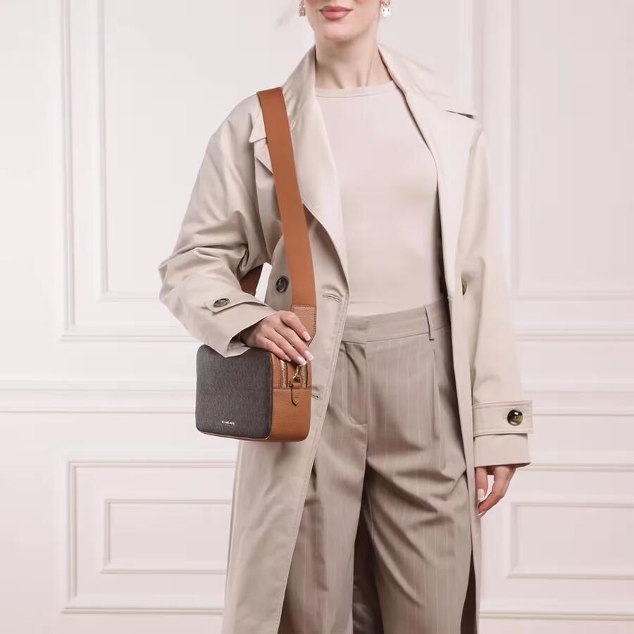 Michael Kors Crossbody bags Md Dblzp Chn Camera Xbody in bruin