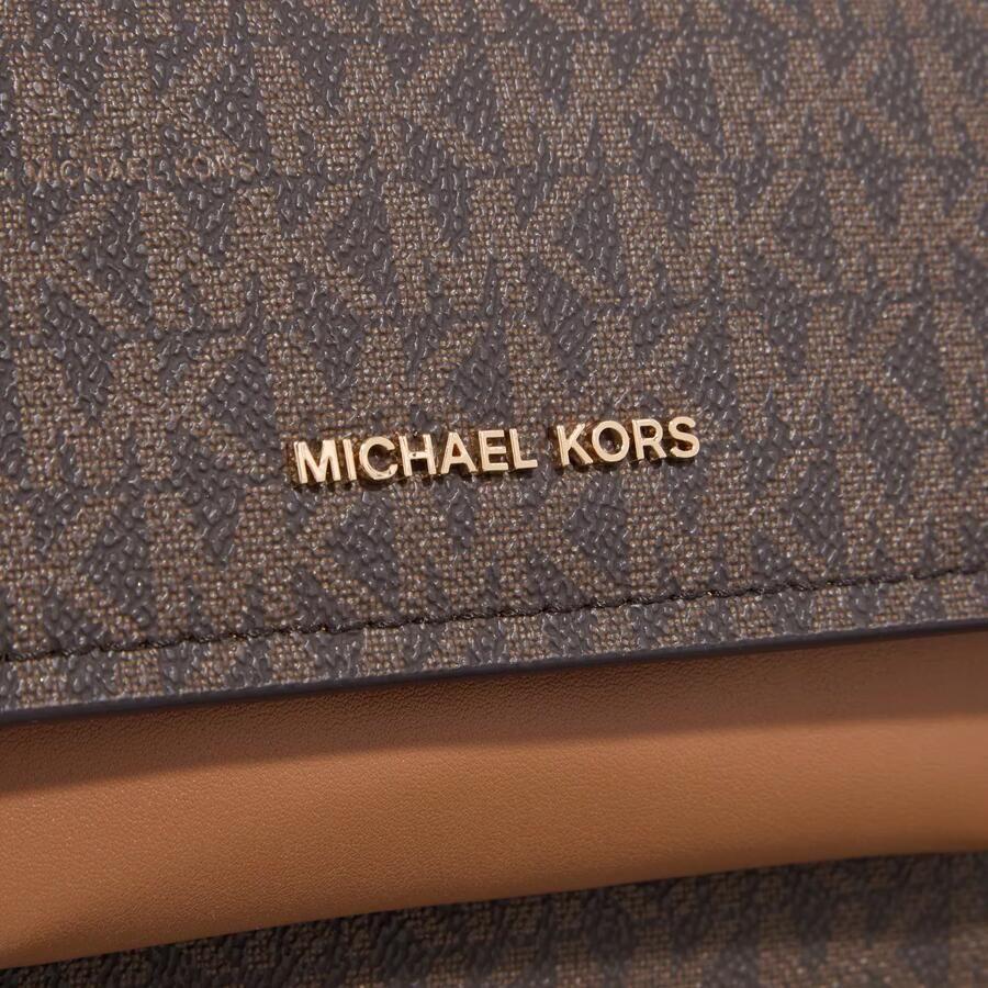 Michael Kors Schoudertas met kettinghandvat en logo Brown Dames - Foto 2