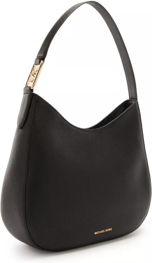 Michael Kors Hobo bags Black Cow Leather Shoulder Bag in zwart - Foto 5