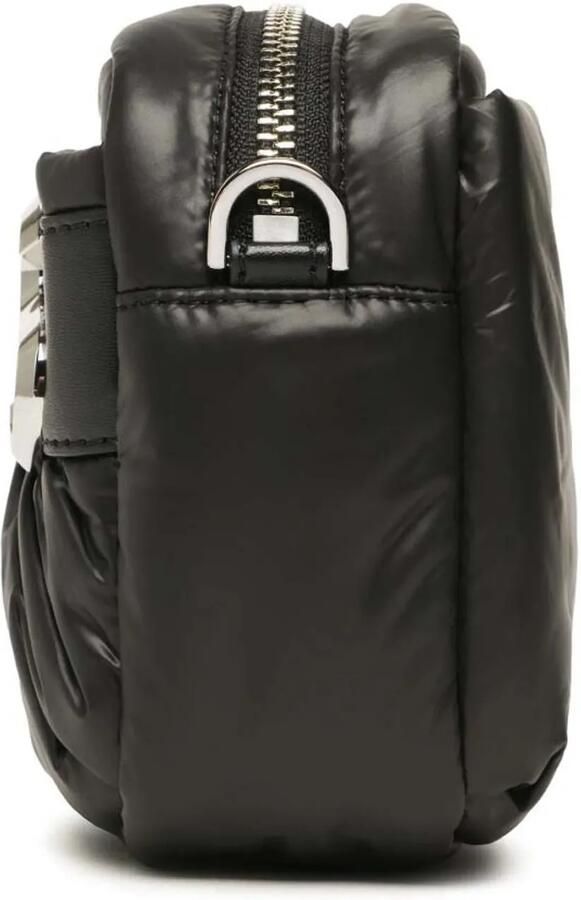 Michael Kors Hobo bags Leonie Logo Plaque Crossbody Bag in zwart