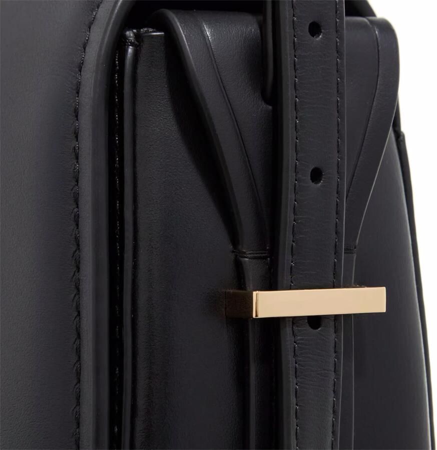 Michael Kors Leren Crossbody Tas met Magnetische Flap Black Dames - Foto 10
