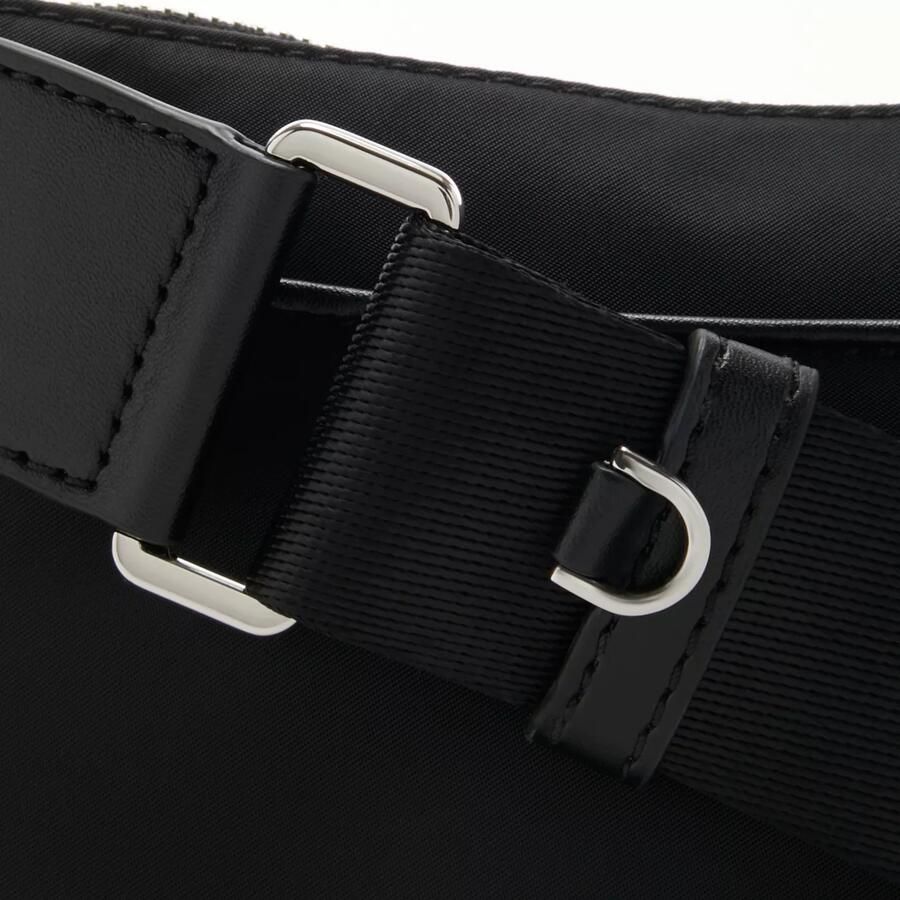 Michael Kors nylon crossbody tas Jet Set met AirPods case zwart - Foto 2