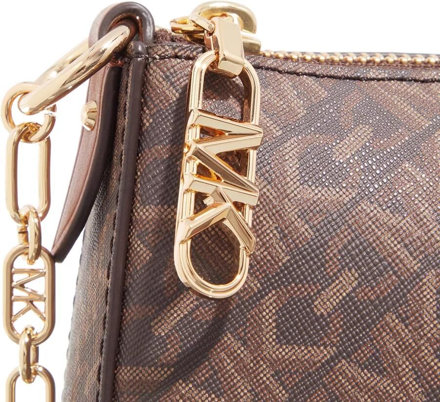 Michael Kors Empire Medium Chain-Link Pochette Brown Dames - Foto 3