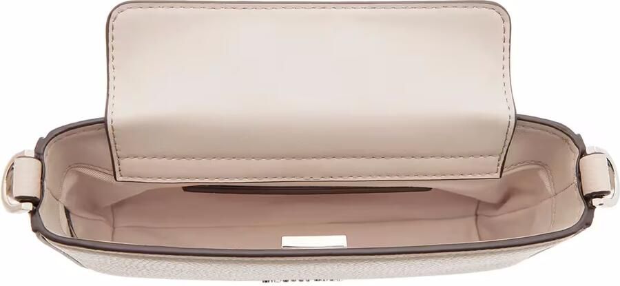 Michael Kors Beige Logo Schoudertas Vrouw Leer Beige Dames - Foto 3