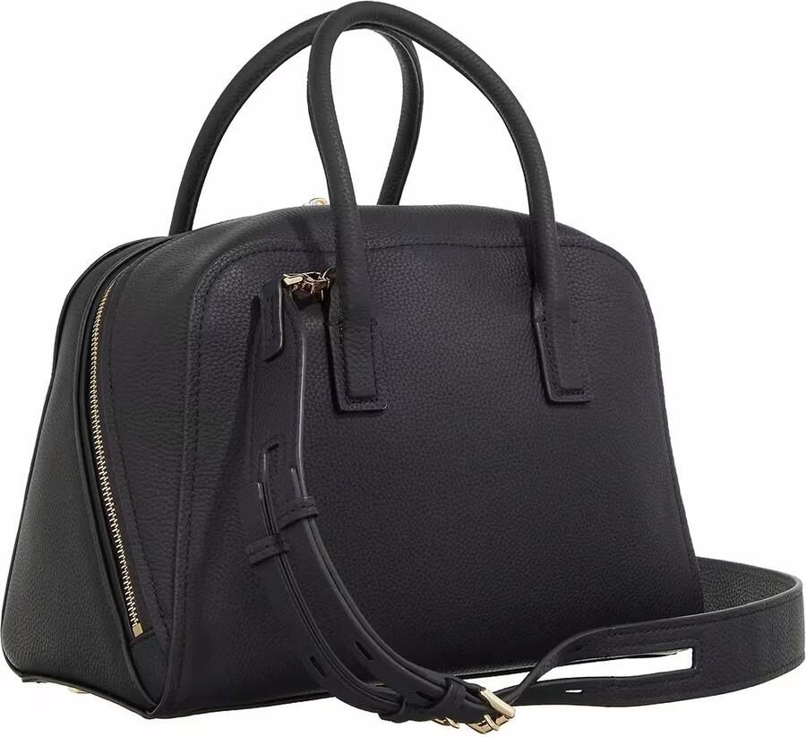 Michael Kors Satchels Md Zip Satchel in zwart