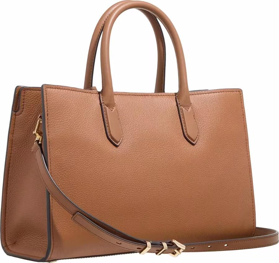 Michael Kors Handtas van gekorreld leer met metalen hangslot Brown Dames - Foto 3