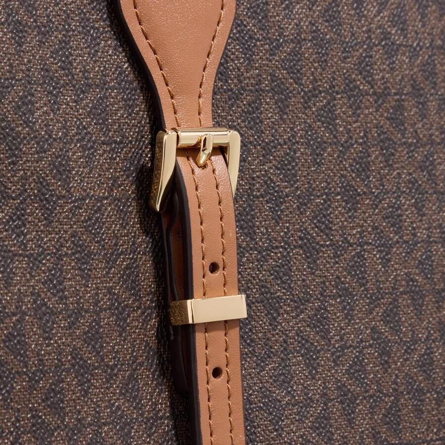 Michael Kors Bruine Toprits Handtas Metalen Voeten Brown Dames - Foto 2