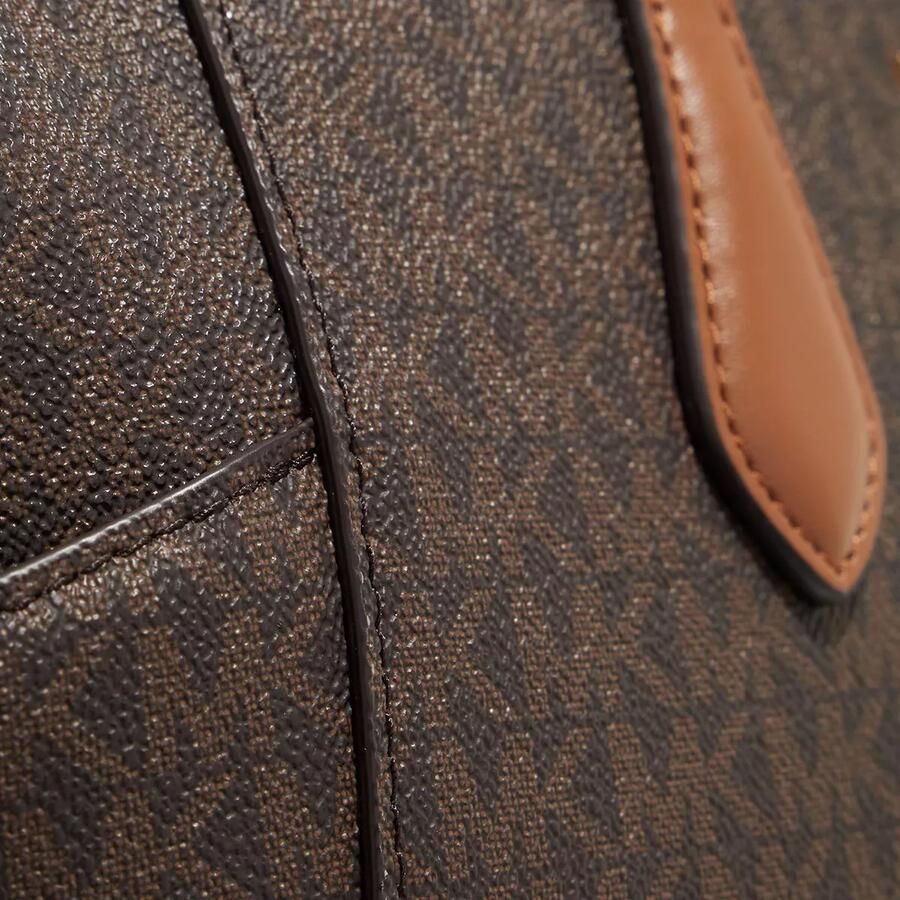 Michael Kors Marilyn Medium Logo Tote Handtas Brown Dames