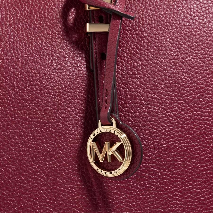 Michael Kors Shoppers & Totes Quinn Lg Ew Tz Tote in rood - Foto 4