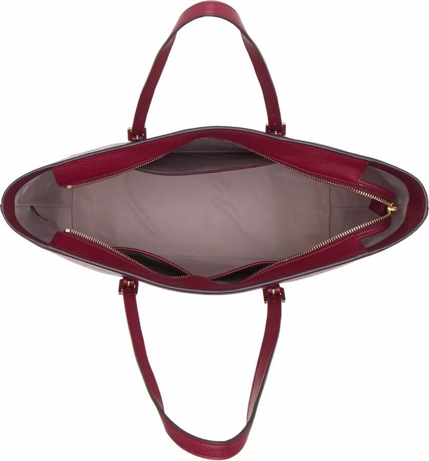 Michael Kors Shoppers & Totes Quinn Lg Ew Tz Tote in rood - Foto 5