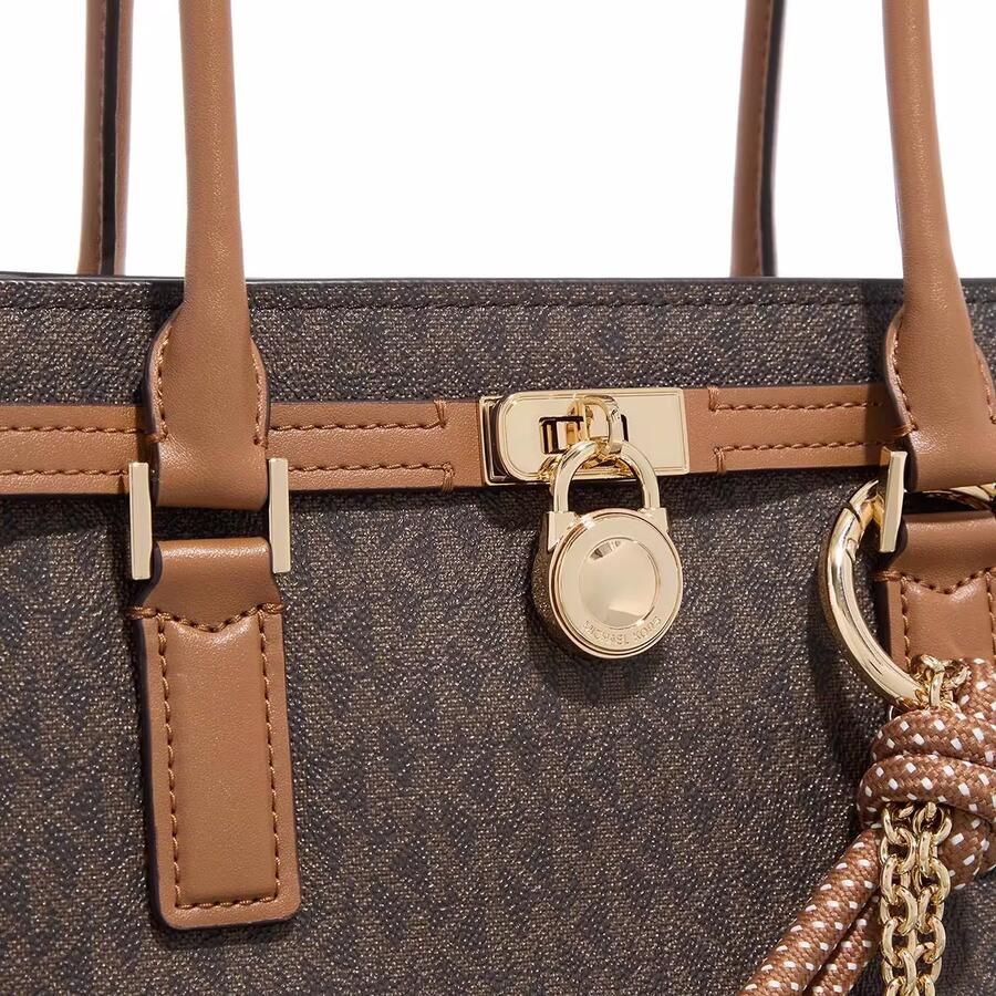 Michael Kors Shoppers & Totes Sm Ew Shoulder Tote w Charm in bruin - Foto 2