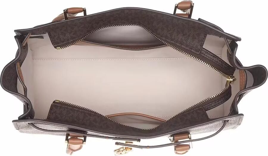 Michael Kors Shoppers & Totes Sm Ew Shoulder Tote w Charm in bruin - Foto 3