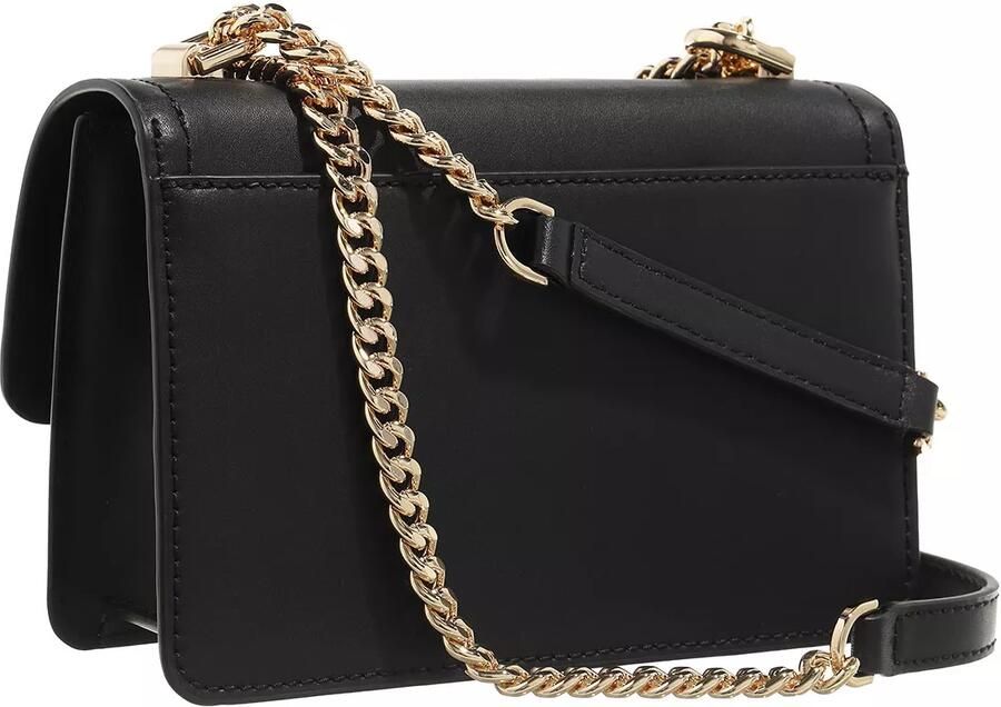 Michael Kors Kleine Zwarte Crossbody Tas met Gouden Details Black Dames - Foto 3